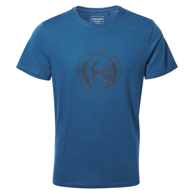 CMT959 LUGO ΚΟΝΤΟΜΑΝΙΚΟ T-SHIRT ΜΠΛΟΥΖΑΚΙ