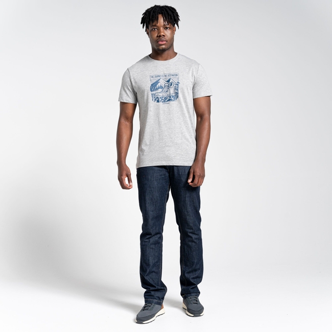 CMT959 LUGO ΚΟΝΤΟΜΑΝΙΚΟ T-SHIRT ΜΠΛΟΥΖΑΚΙ CRAGHOPPERS
