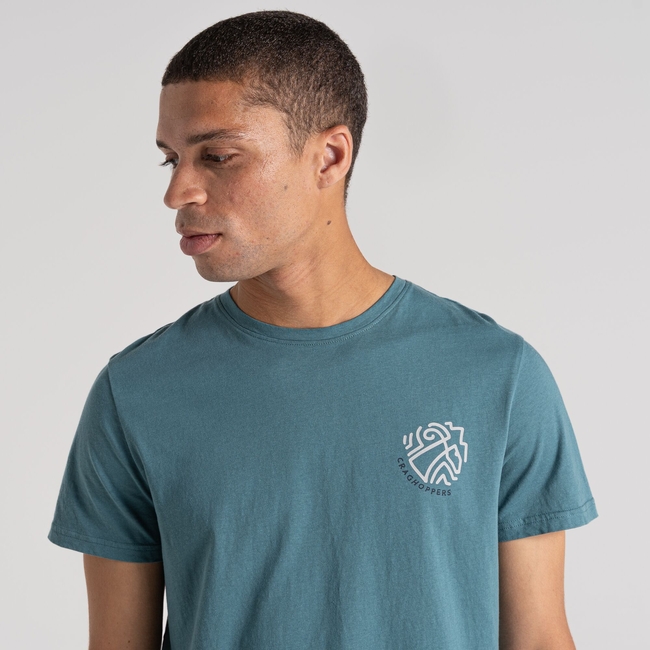 CMT994 LUCENT ΚΟΝΤΟΜΑΝΙΚΟ ΜΠΛΟΥΖΑΚΙ T-SHIRT CRAGHOPPERS