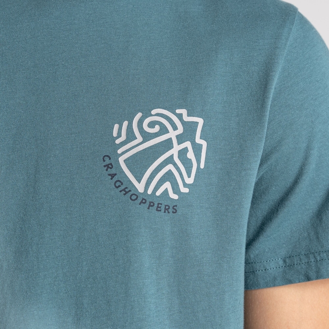 CMT994 LUCENT ΚΟΝΤΟΜΑΝΙΚΟ ΜΠΛΟΥΖΑΚΙ T-SHIRT CRAGHOPPERS